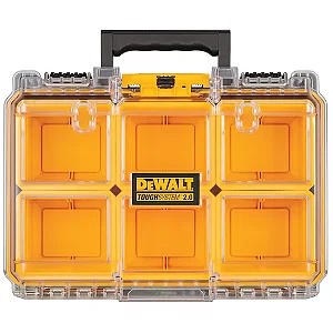 Maleta Organizadora Compacta com 6 Divisórias, 5,1x14,5x10,3 Modelo DWST08020, Dewalt