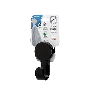 Gancho Unitario Plastica Dupla Face 3m Arthi