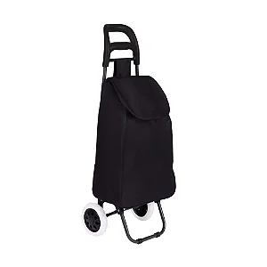 Carrinho de Compras Leva Tudo Bag To Go Preto Mor