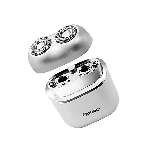 Barbeador Eletrico Portatil Inteligente Prata Gaabor