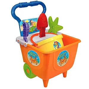Carrinho de Praia de Brinquedo Tilin