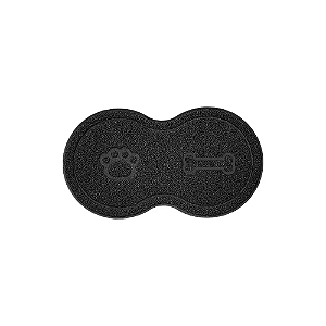 Tapete Pet Comedouro Vinílico Cão 46X26cm Uzoo