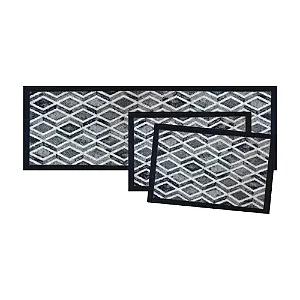 Jogo Tapetes De Cozinha 3 Pecas Formas 120X40cm / 60X40cm Uzoo