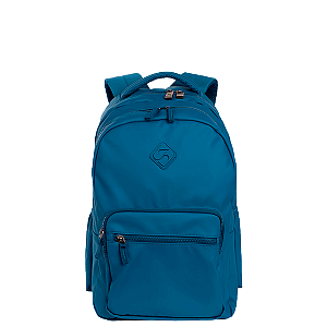 Mochila 2 Compartimentos College Hydroblock Azul Noturno Sestini