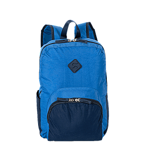 Mochila Happy Crinkle 2 Double Azul Sestini