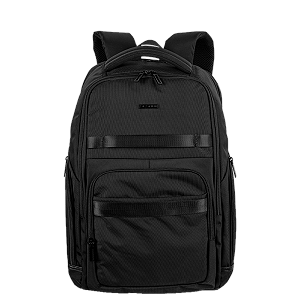 Mochila Grande 2 Compartimentos Expansivel Notebook 15,6 Nexus Preto Sestini