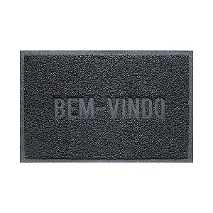 Capacho De Porta Vinílico Color Block 60X40cm Uzoo