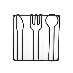 Descanso de Panela Linha Querida Preta Arthi