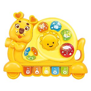Brinquedo Educativo Musical Au Au Feliz DM Toys