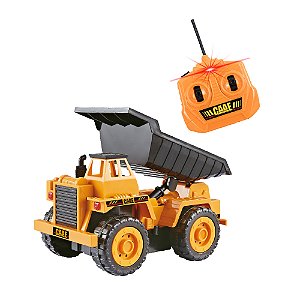 Carro Controle Remoto Sem Fio Caçamba DM Toys