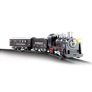 Pista Trem Locomotiva 67,5 cm DM Toys