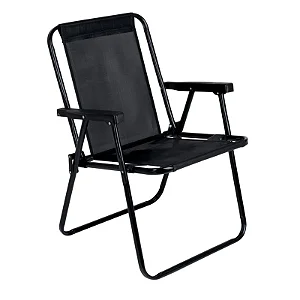 Cadeira Alta Preta Mor