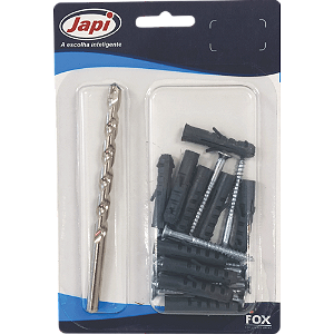 Kit instala fácil Broca de Alvenaria Japi