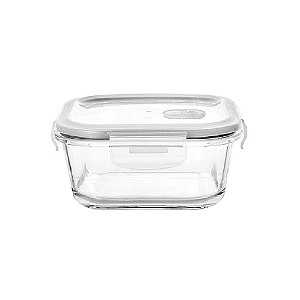 Pote Hermético Quadrado 525 ml Original Glass