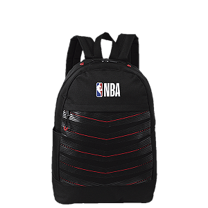 Mochila G Nba Basics Preto E Vermelho Sestini