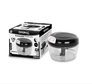 Processador De Alimentos Mini 170 Ml Preto Cook Original Line