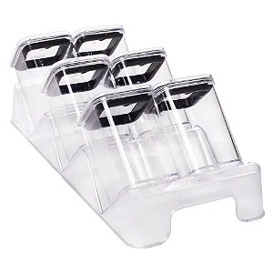 Porta Condimentos Cristal com Suporte Plasutil