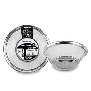 Cesta em Inox 25cm Original Line