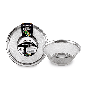 Cesta de Inox 22 cm Original Line