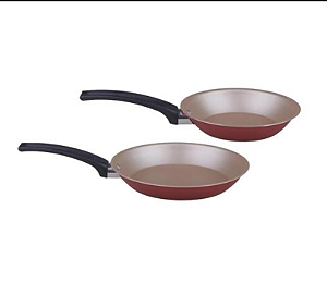 Kit Frigideira Francesa Alumínio Cereja Magnific 16cm e 20cm Panelux