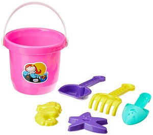 Balde Princesa da Praia Tilin