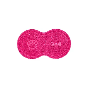 Tapete Pet Comedouro Vinílico Gato 46X26cm Uzoo