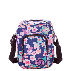 Bolsa Cross P Capricho X04 Floral Azul Sestini
