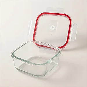 Pote Hermético Quadrado 800ml Original Glass