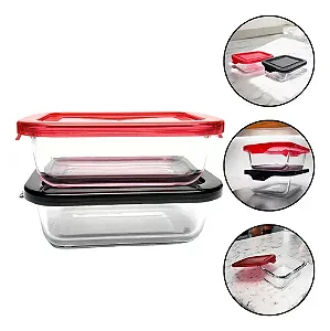 Pote Pratica Quadrado 520ml Original Glass