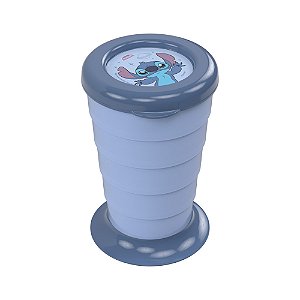Copo Retratil Stitch 330 Ml Plasutil