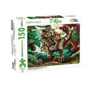 Quebra Cabeça 150 Peças T-Rex Pais & Filhos