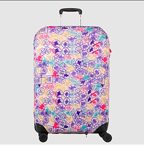 Capa Protetora de Mala Pequena Stamps Sestini