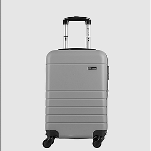 Mala de Viagem Bordo com Rodas 360º Essencial 2 Prata Sestini