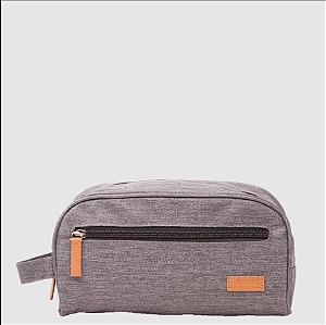 Necessaire Masculina Cinza Sestini