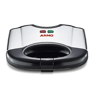Sanduicheira Arno Inox Compacta com Placas Antiaderentes 127V SACS