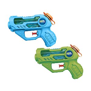 Pistola Lançadora de Água c/ 02 DM Splash - DM TOYS