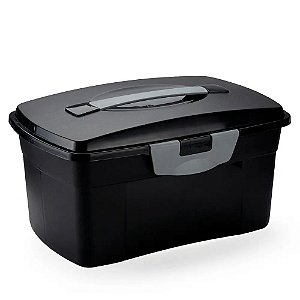 Maleta Multiúso 9L Preta DasPlast
