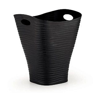 Cesto/Lixeira Eco Dunas Preto 6,5L Das DasPast