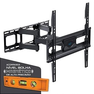Suporte de Parede Para TV 26" a 75" Multiarticulado - ELG