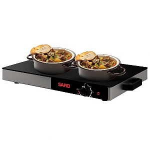 Mesa Térmica Rechaud Elétrico Vidro Temperado 400W 127V Saro