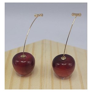 Brincos Gotas de Cereja