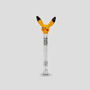 Piteira de Vidro Artística Miniatura Hippie Bong