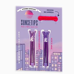 Piteira de Vidro Rosa Glass Crew Susetips