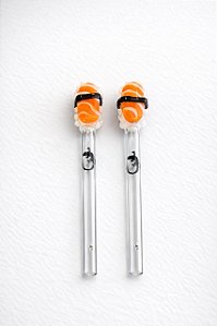 Piteira de Vidro Sushi – Design Artístico Exclusivo em Vidro Premium