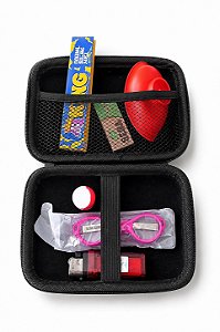 Kit Completo de Acessórios com Case | Seda King Size, Tesoura e Mais