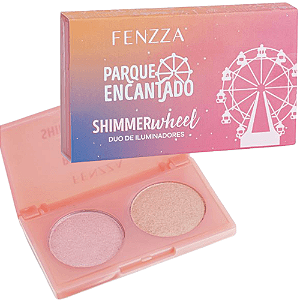 Duo de iluminador PARQUE ENCANTADO - SHIMMER WHEEL Fenzza