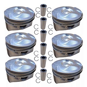 Pistão e Anel Land Rover Jaguar Velar Range Rover Xf Ftype Fpace 3.0 V6 Gasolina 306PS 0,50 - LR062617, LR041639