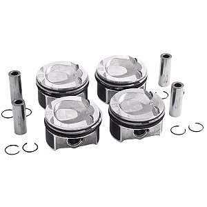 Pistão e Anel Mercedes-Benz C180 C200 C250 E200 E250 SLK250 1.8 16 Cgi 271.820 271.860 271.861 0,50 - 271030117, 2710306217, 2710306317