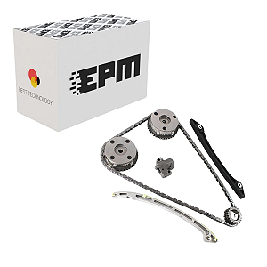 Kit Corrente da Distribuição c/ Polia Variável Land Rover Volvo Freelander 2 Discovery Sport Evoque Xc60 S60 2.0 16V Gtdi