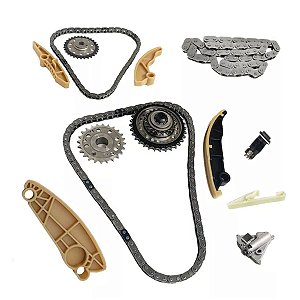 Kit Corrente da Distribuição Land Rover Jaguar Discovery Sport Evoque Epace Fpace Ftype Ingenium Aj200 2.0 16v Diesel